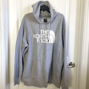 Gray North Face Hoodie XXL